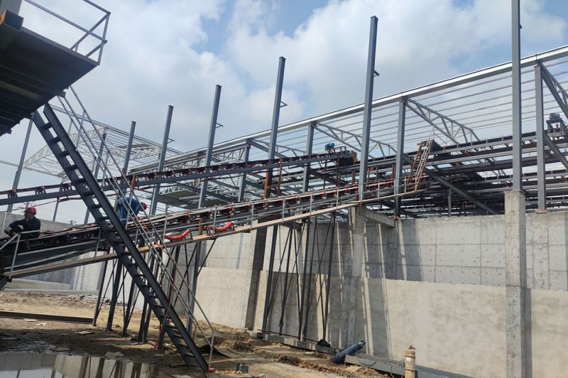 多臺(tái)高精度電子皮帶秤在新型建材行業(yè)調(diào)試完成，適應(yīng)能力更強(qiáng)！